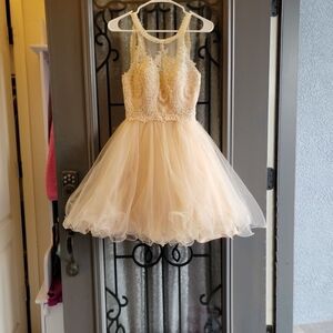 Elegant Cream Kids Dress